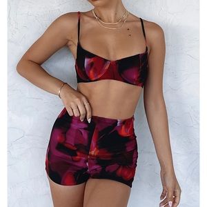 White fox boutique pink flame set